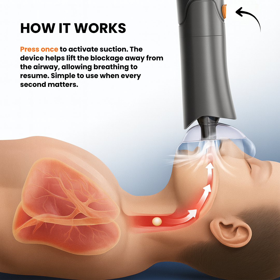 First Aid Choking Rescue Device