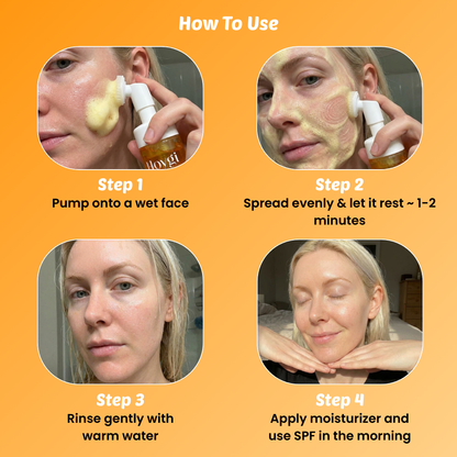 Turmeric & Kojic Acid Cleanse Wash