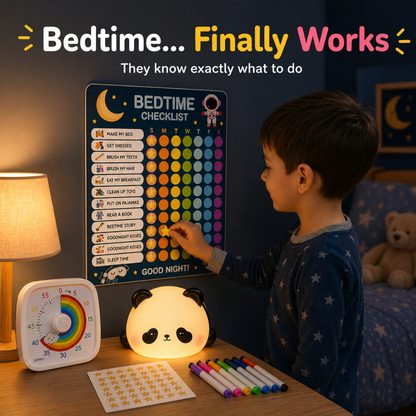 Montessori-Inspired Kids Daily Routine System