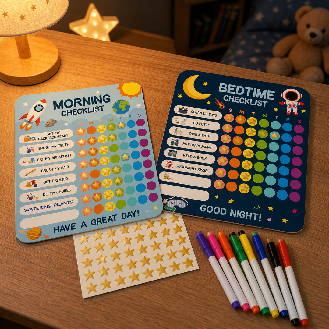 Montessori-Inspired Kids Daily Routine System