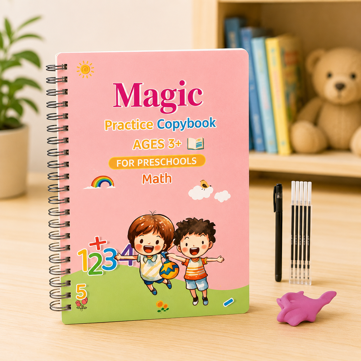 BrightPath Reusable Math Practice Workbook
