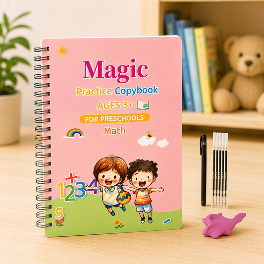 BrightPath Reusable Math Practice Workbook